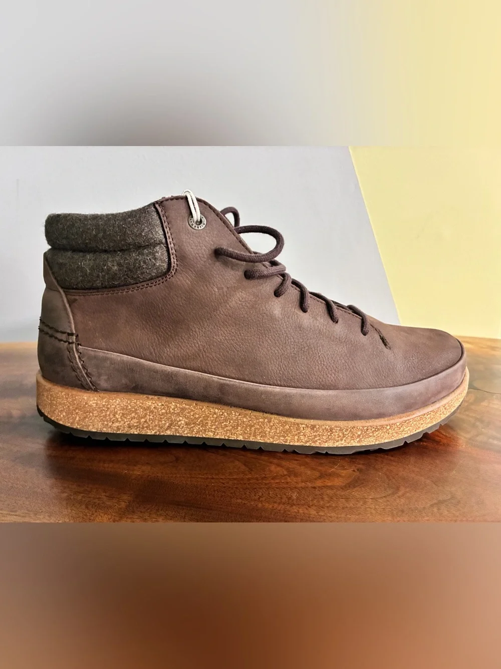 Birkenstock Honnef High Nubuck Leather Boot, Roast color, EU 44, US M 11, NWT